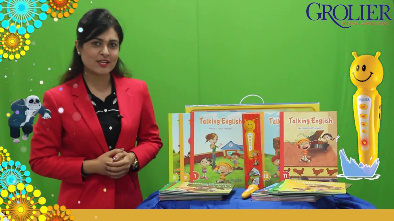 Demo Grolier Talking English An English Learning Program Featuring A Reading Pen Youtube