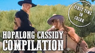 Hopalong Cassidy Compilation | COLORIZED | Classic Western Series