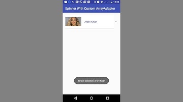 Android Spinner - customization with Image & Text