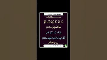 سورة هود - سورة 11 - اية 118-117