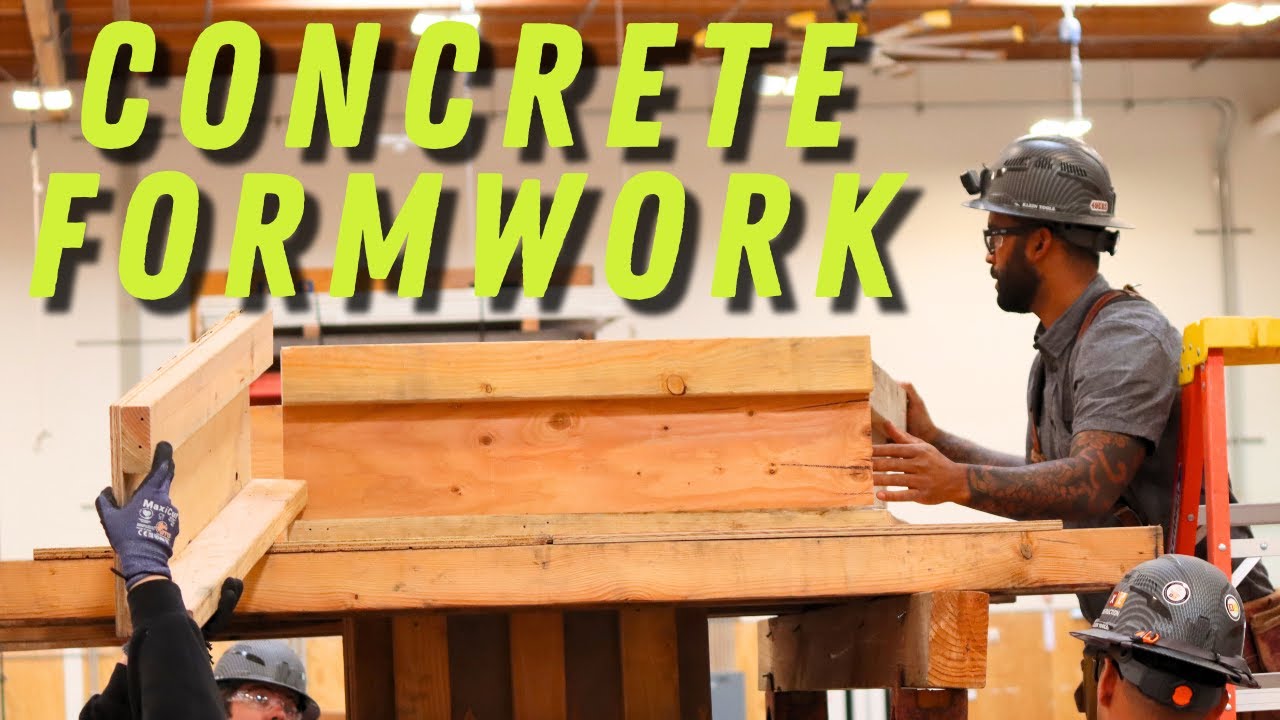 Concrete Formwork - XL Construction x Nor Cal Carpenters Training