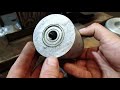Belt grinder 2x48 casting aluminum wheels  part i