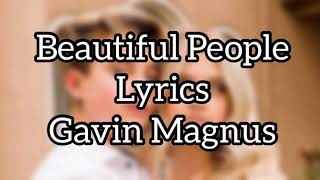 Beautiful People-Ed Sheeran, Khalid  (Cover -Gavin Magnus ft. Coco Quinn) **Lyrics**