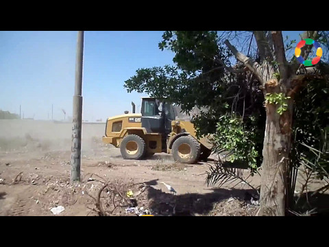 تطوير محيط الكوبري العلوي بنجع حمادي لافتتاحه ب الفيديو كونفرنس