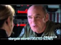 Stargate Atlantis DELETED SCENE - Be all my sins remembered - Carter and Caldwell