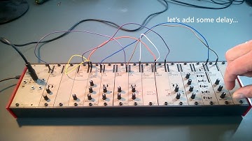 AE modular Demo Noise, Sample & Hold