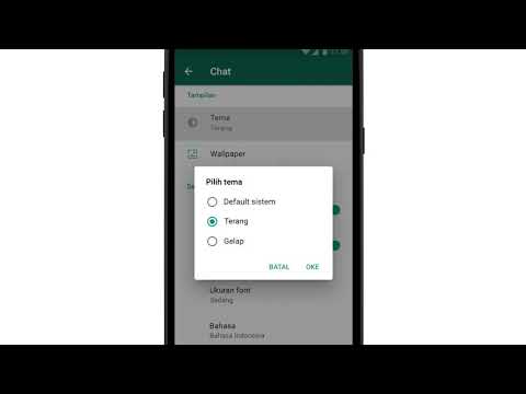 Cara mengaktifkan mode gelap di WhatsApp (Android) - Cara mengaktifkan mode gelap di WhatsApp (Android)