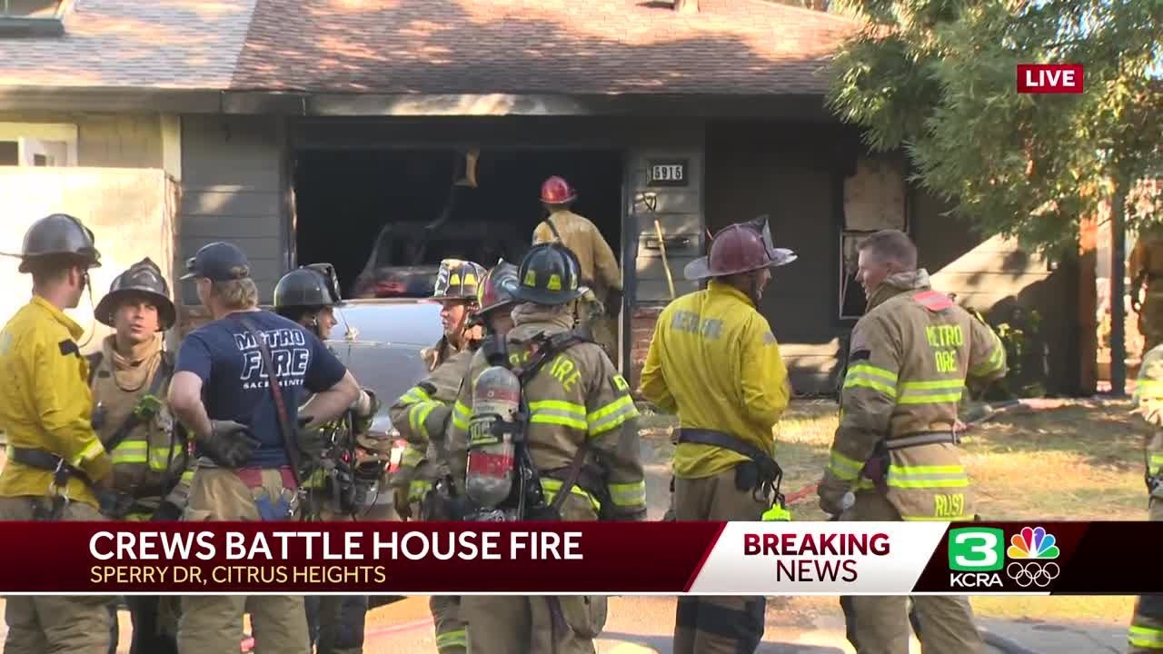 2 hurt in duplex fire in Citrus Heights - YouTube