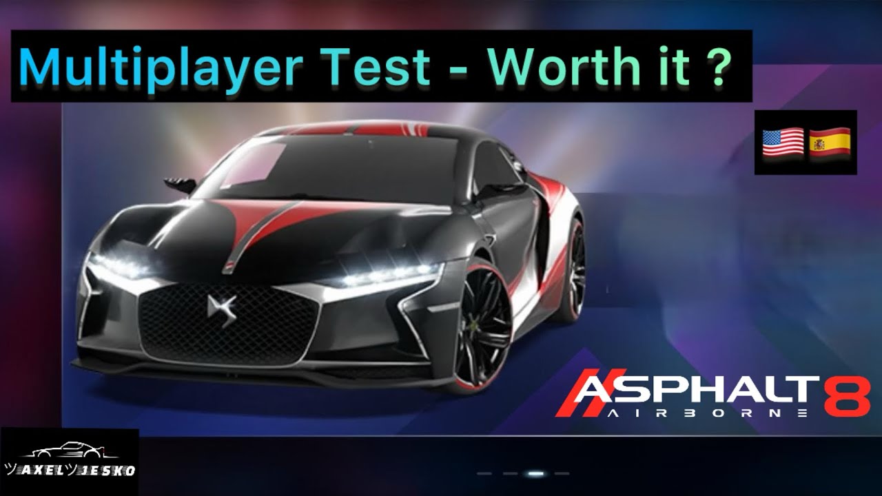DS E-TENSE 11TH ANNIVERSARY EDITION- Multiplayer Test | Asphalt 8