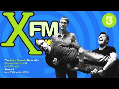 XFM The Ricky Gervais Show Series 3 Episode 3 - The best bum in W1