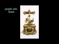 purple rain forest snowglobe music box water globe merry go round
