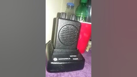 Motarola pager activation