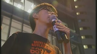 Subscribe to channel 4 news: http://bit.ly/1sf6poj matt frei speaks
the student leader joshua wong, who was arrested on friday during a
police crackdown i...
