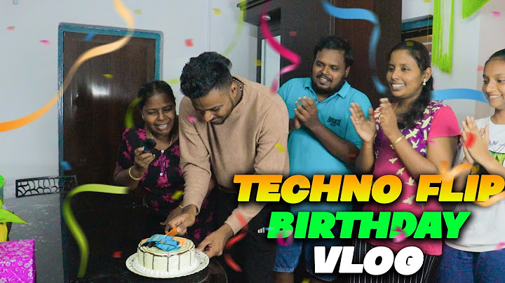 TechnoFlip ന്റെ birthday ഞങ്ങൾ എല്ലാവരും കൂടി ആഘോഷിച്ചപ്പോൾ 😊