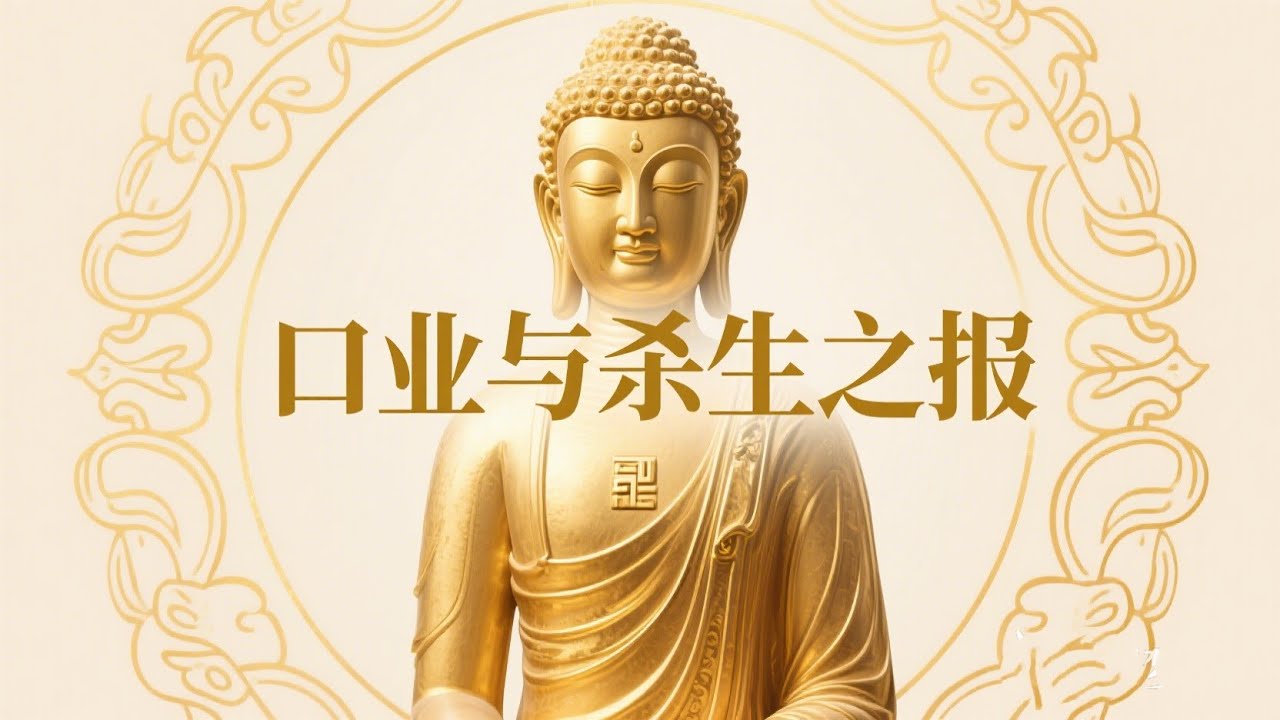 两则因果故事:口业之报与生命之重 - YouTube