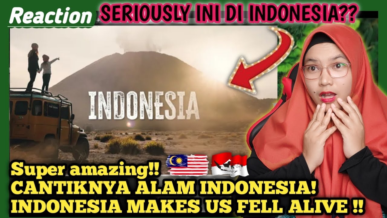 🇲🇾🇮🇩WAAOW AMAZING😱❗SEINDAH INIKAH INDONESIA?❗ INDONESIA MAKES US FELL ALIVE❗SUNGGUH CANTIK INDONESIA