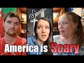 Americans React to &quot;How America Messed Me Up&quot; - Tic Toks