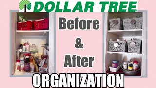 Dollar Tree Organization 💙 Medicine Cabinet Edition 2019