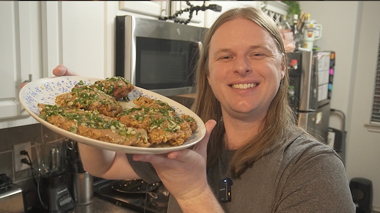 Cooking This Garlic Butter Fried Chicken Healed Me