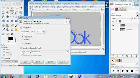 [Tuto]Faire un néon avec Gimp 2.6