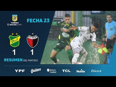 #TorneoSocios | Fecha 23 | resumen de Defensa y Justicia - Colón