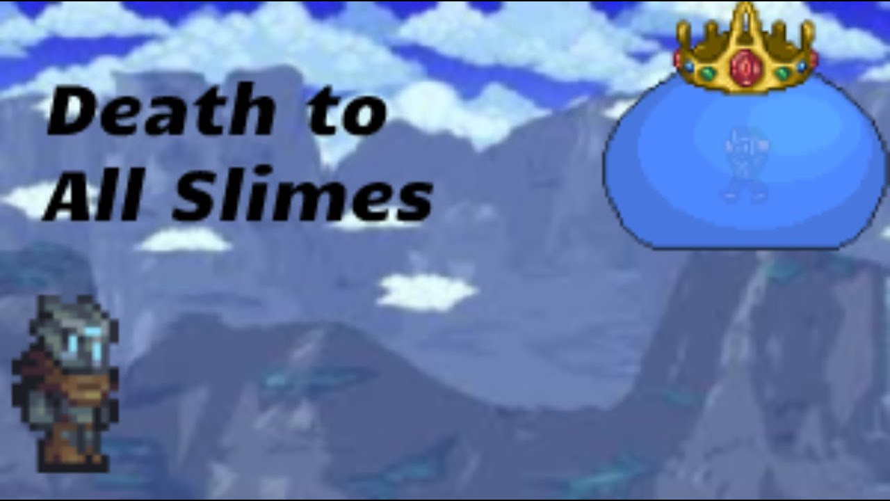 Destroying The King Slime In Calamity! YouTube