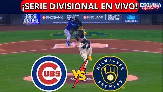 ⚾🔴EN VIVO: CHICAGO CUBS VS MILWAUKEE BREWERS -⚾SERIE DIVISIONAL 2025 - PLAYOFFS 🏆 NLDS