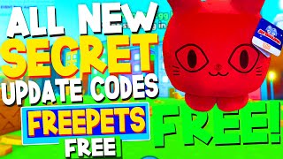 NEW* ALL WORKING MERCH DROP UPDATE CODES FOR PET SIMULATOR X