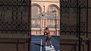 Better Forehand