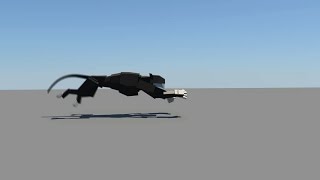 Run Cycle Animation - Sabertooth Rig Test