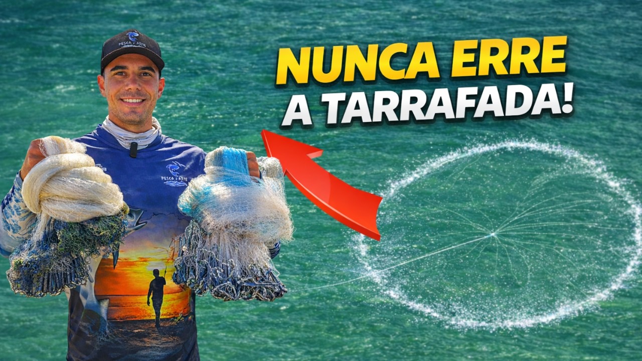 O Método Mais Fácil Que Existe - Nunca Mais Erre a Tarrafada! 