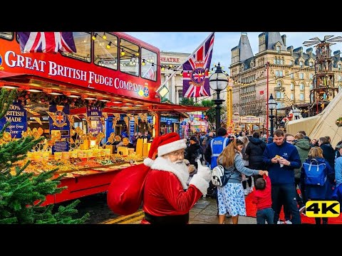 LIVERPOOL CHRISTMAS MARKET 2023 FULL TOUR England UNITED KINDOM