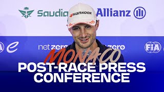 "I really appreciate the team player he was today." 🥹 | Monaco E-Prix Post-Race Press Conference