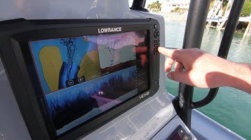 Lowrance tip for going from full screen to split screen with Carbon unit featuring Jeremiah Clark