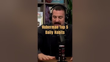Dr.Huberman shares his 5 NONNEGOTIABLES to do everyday