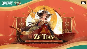 Ze Tian | New Hero Zetian Character Spotlight | Mobile Legends: Bang Bang