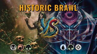 MTG Historic Brawl - Slimefoot and Squee by saitama VS Tatyova, Benthic Druid by Soobak