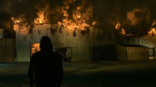 Mayans MC 4x10 | Mystery Man Burning The Warehouse Scene