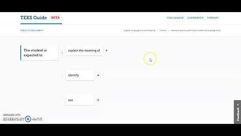 Unpacking the ELAR TEKS with TEKSGuide.org