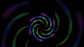 Python Turtle Graphics Galaxy Animation 🌀✨ | @SirviLabs #Shorts #Python