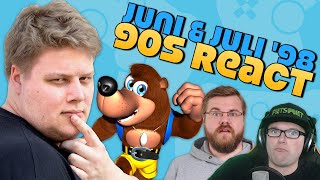 Sweat the 90s! 🎮 90s React Juni & Juli '98