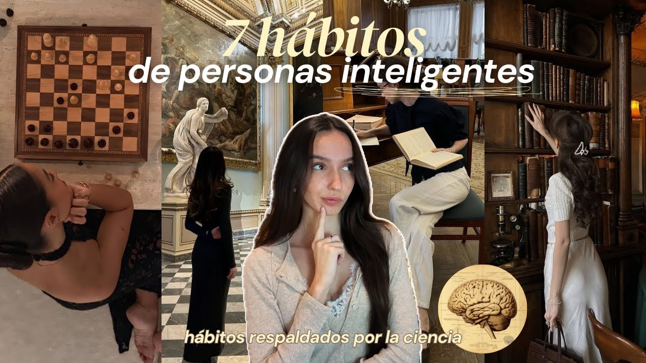 7 Hábitos que te harán ser más INTELIGENTE (según la ciencia) 🧠  | Carolette Martin