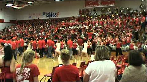 2011 Katy High School Pep Rally b4 BWB Awesome Song and fight song.mpg