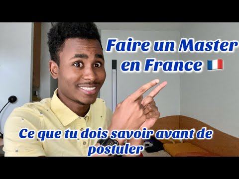 Comment intégrer un master en France