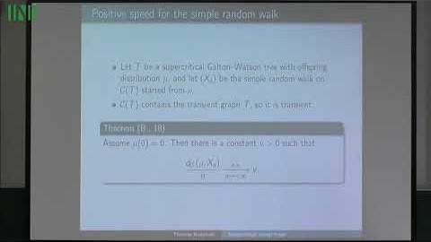 Mr. Thomas Budzinski | Simple random walk on supercritical causal maps