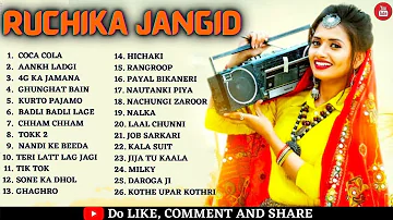 RUCHIKA JANGID ALL SONGS | LATEST HARYANVI SONGS 2020-2021 | RUCHIKA JANGID ||Romantic List ♥️