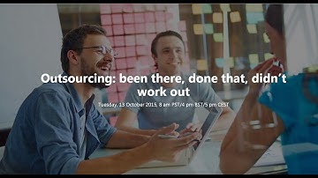 Outsourcing: Been There, Done That, Didn’t Work Out