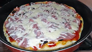 The Best Homemade Pizza You'll Ever Eat | طريقة عمل البيتزا وعجينة قطنية