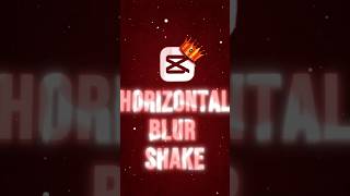Capcut horizontal blur shake tutorial 🔥 Capcut tutorial 🥶 Yuji itadori edit  #capcuttutorial #capcut