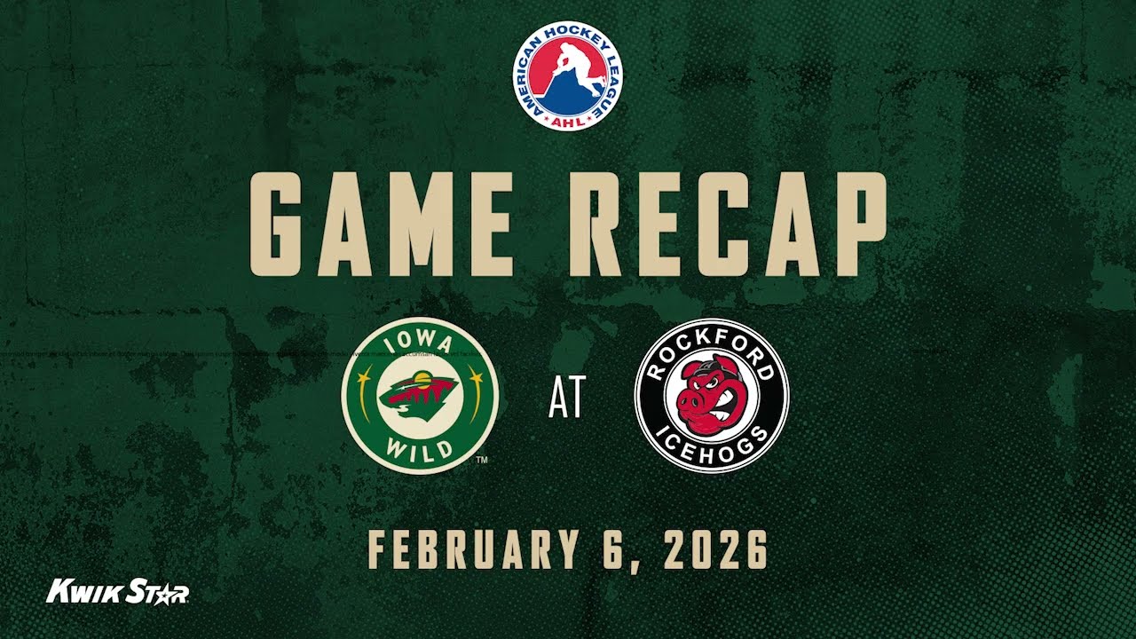 Iowa Wild vs Rockford IceHogs Game Highlights | 2.6.2026